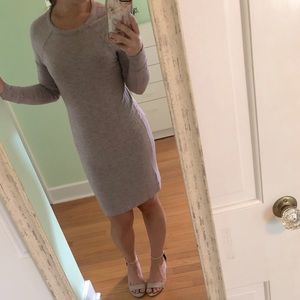 Lou and Grey SUPER SOFT lavender sweater dress